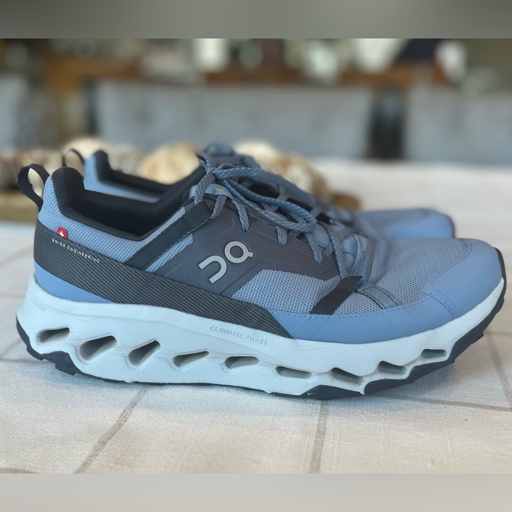 On Cloud Cloudhorizon Men's hiking trail shoes in Chambray Arctic sz 10.5